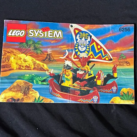 LEGO System Wave Jump Racers 6256 Illustrated Manual Booklet, English, 1994