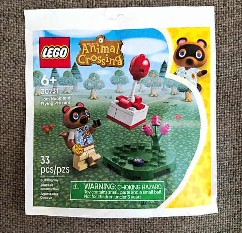 LEGO Animal Crossing Fly with Dodo Airlines 30731 Polybag 33 Pcs Tom Nook