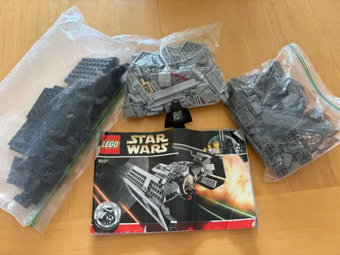 LEGO Star Wars: Darth Vader's Tie Fighter (8017) Complete . No box