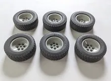 LEGO Wheel Model Team Tire 68.8 x 24 S (32004a/32003) from Giant Truck (5571)