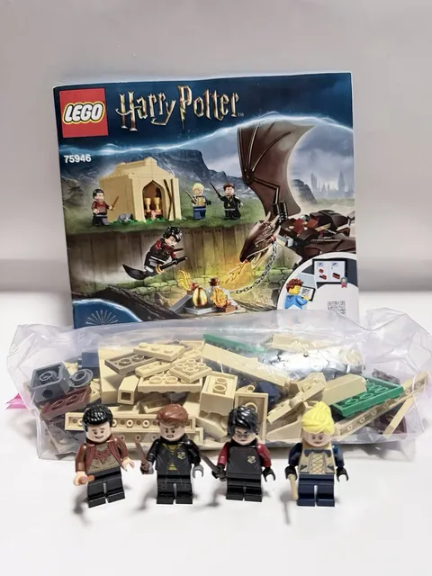 LEGO Harry Potter 75946 Hungarian Horntail Challenge Complete w/ Instructions