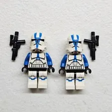Lego Star Wars 2013 501st Legion Clone Trooper (sw0445) Lot of 2
