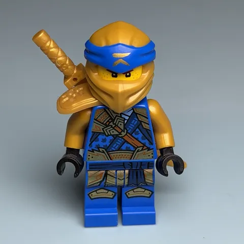 Lego Minifigure Ninjago njo775 / njo0775 Jay Golden Ninja Crystalized F8