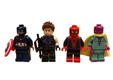 LEGO Minifigure 76067 Captain America Tanker Truck Takedown Lot Set Bulk Sale
