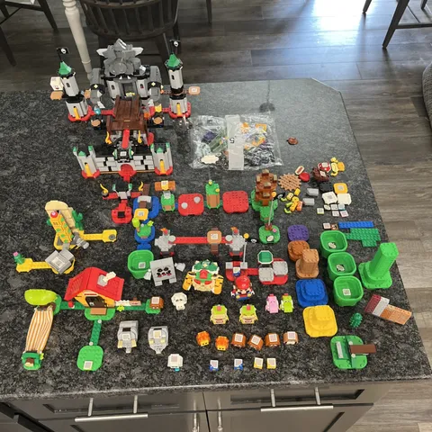 Lego Super Mario LOT- Power Up Packs, 5 Sets, (see Pictures) With Extras!!