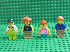 Lot of Lego Minifigures Farmer Horace boy girl family Town mother mom City HF21