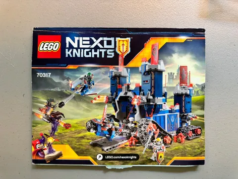 LEGO Nexo Knights  Instructions ONLY for set 70317