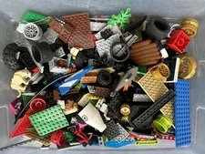 LEGO Bulk Around 5 Pounds Lot Of Assorted Bricks Pieces Ninjago Star Wars