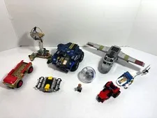 LEGO jurassic Partials LOT: truck 75940 + plane 76947 truck helicopter, sphere,