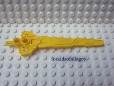 LEGO Knights Kingdom Weapon Large Figure Sword Yellow Part 47463 Rascus