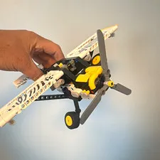 LEGO Technic 42198 Bush Plane Complete Set 333 pcs, 8+ w/ out Instructions