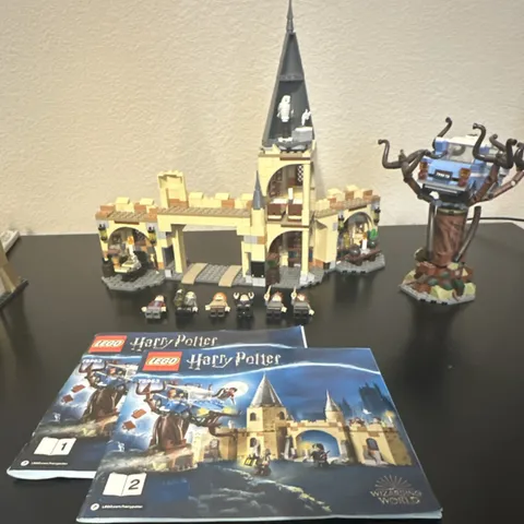 LEGO Harry Potter Hogwarts Whomping Willow 75953 Set w/Manuals No Box