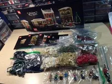 EUC Displayed Only LEGO Creator #10308 Winter Village "Holiday Main Street" Tram