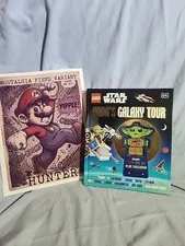 Lego Star Wars Yoda’s Galaxy Tour Grogu Hardcover Book, New Mandalorian
