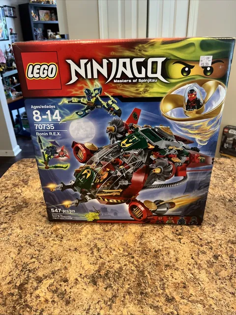New Sealed LEGO NINJAGO: Ronin R.E.X. (70735) Retired 2015 Very Rare