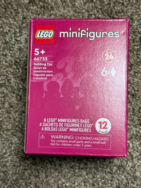 New Sealed LEGO Series 24 CMF Minifigures 6 Pack  Collectible - Never Opened