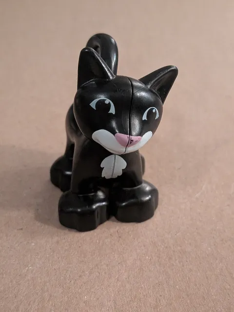 LEGO Duplo Black Cat Figure