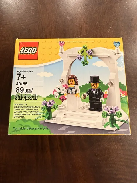 LEGO Minifigure Wedding Favour Set (40165) NEW in Sealed Box