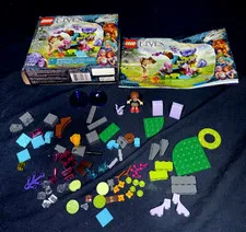 LEGO ELVES EMILY JONES & BABY WIND DRAGON 41171 80 PCS Open Box 100% Complete