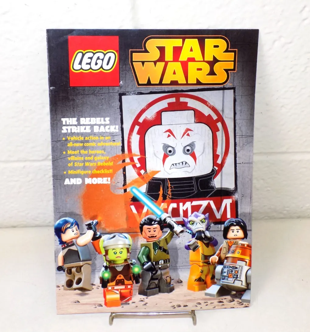 LEGO Star Wars Rebels Strike Back Comic Book Minifigure Guide Rebels Promo