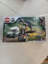 LEGO Jurassic Park 76966 Dinosaur Missions Allosaurus Transport Truck New Sealed