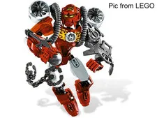 LEGO Hero Factory Heroes 6293 Furno Set Complete Note