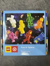 Lego Target Fun in Space Minifigures 500 piece Puzzle New Factory Sealed