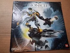 Lego Bionicle Toa Ignika Instruction Manual No Bricks Wear 8697
