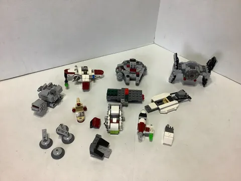 Lot of Lego Star Wars Microfighters NOT COMPLETE