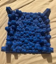 Vintage LEGO Aquazone Raised Aqua Playscape Baseplate For Set Crystal Crawler