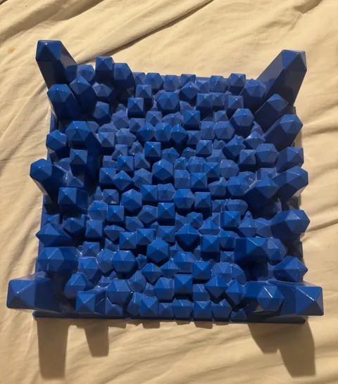Vintage LEGO Aquazone Raised Aqua Playscape Baseplate For Set Crystal Crawler