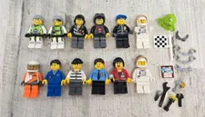 Lego Minifigs Shuttle Astronaut Police World Racers