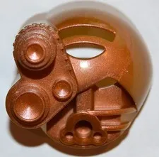 Lego Bionicle Kanohi Gold Mask Akaku (PN 32569)_ Free Shipping