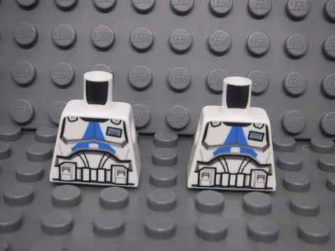 LEGO Star Wars Clone Captain Vaughn Torso Only 501st Legion 332nd Company sw1277