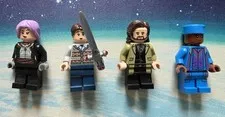 Lot Of 4 LEGO Harry Potter Minifigures Tonks Neville Sirius Black Hogwarts