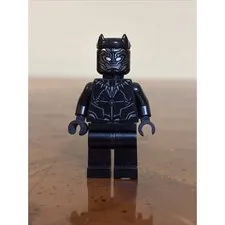 LEGO Black Panther Minifigure Marvel Super Heroes sh466 76103 76100 Authentic