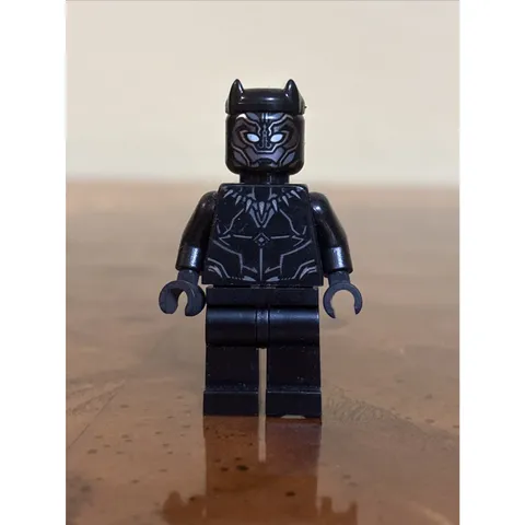 LEGO Black Panther Minifigure Marvel Super Heroes sh466 76103 76100 Authentic