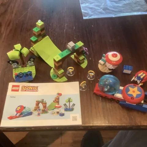 LEGO Sonic The Hedgehog Speed Sphere Challenge 76990 Complete No Box