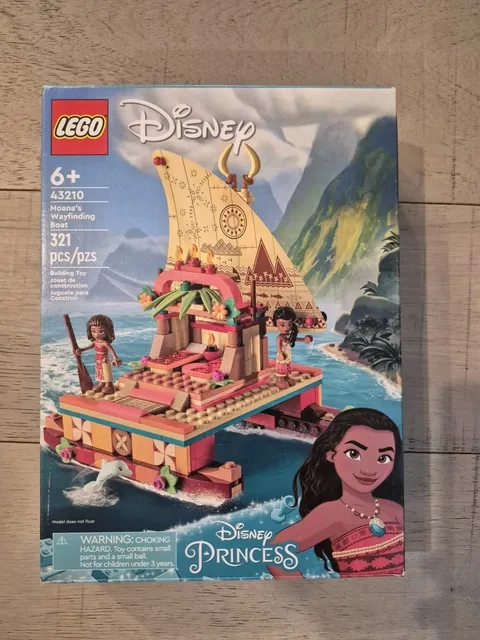 Lego Disney Princess Moana's Wayfinding Boat Building Toy 43210 Disney Princess