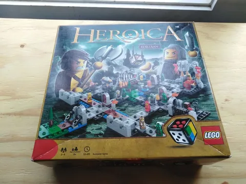 Lego Heroica Fortaan Board Game -- see description 3860 Bundle Lot 
