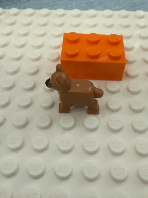 LEGO Dog Figure – Medium Nougat-Shepherd Puppy