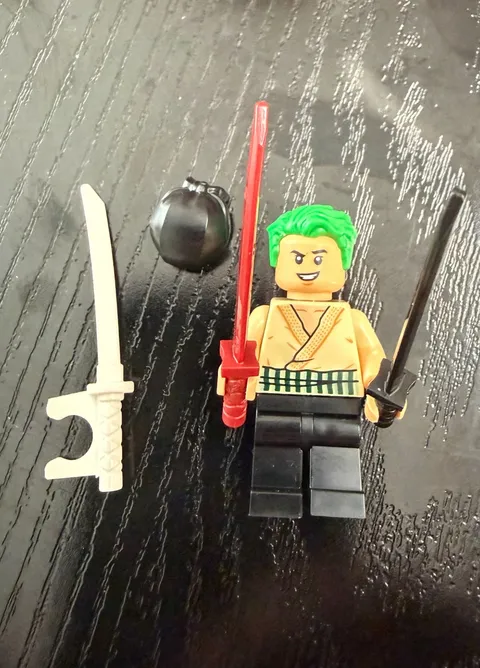 Lego One Piece Minifigure Zoro From 75646