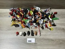 LEGO Bionicle Technic Figures Parts Pieces Faces Masks Rare BULK LOT