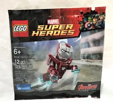 LEGO 5002946  Marvel Super Heroes Silver Centurion Iron Man Minifigure Polybag
