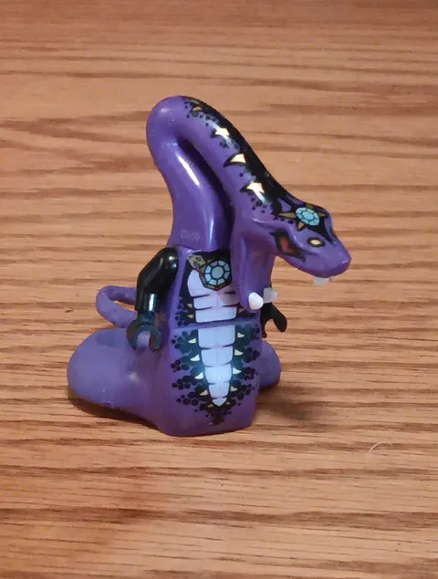 Lego Minifigure Pythor Chumsworth Purple w/ Lavender Ninjago Legacy njo506 70679
