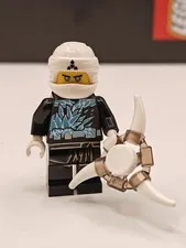 NEW Ninjago Zane Spinjitzu Master Custom Lego Minifigure 70636 Sons Garmadon