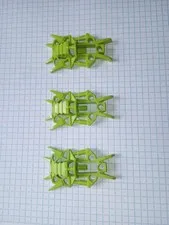 3 Bionicle Lego 53542  Lime Green Foot Toa Inika Clawed Retired pcs WYSIWYG 3 pc