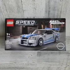 LEGO Speed Champions 2 Fast 2 Furious Nissan Skyline GT-R (R34) – Set 76917