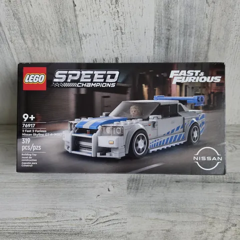 LEGO Speed Champions 2 Fast 2 Furious Nissan Skyline GT-R (R34) – Set 76917