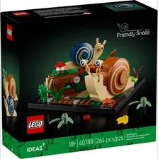 LEGO 40788 Friendly Snails Ideas Nature Garden New Sealed Exclusive Botanical
